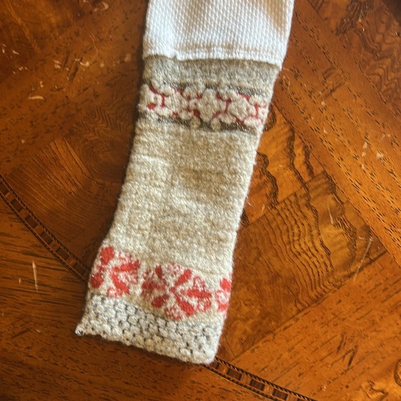 NWOT Free People  Newbie Rosy Cut Thermal/Waffle Shirt - Picture 3 of 5